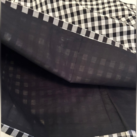 Talbots shirt/ black & white size 16 - Picture 4 of 9